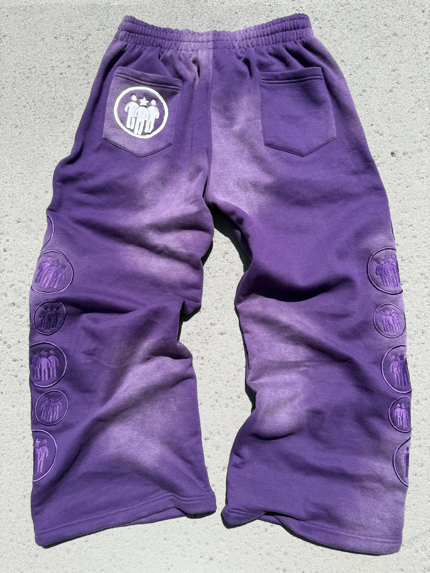 Introvert V2 Sweat Pants Purple