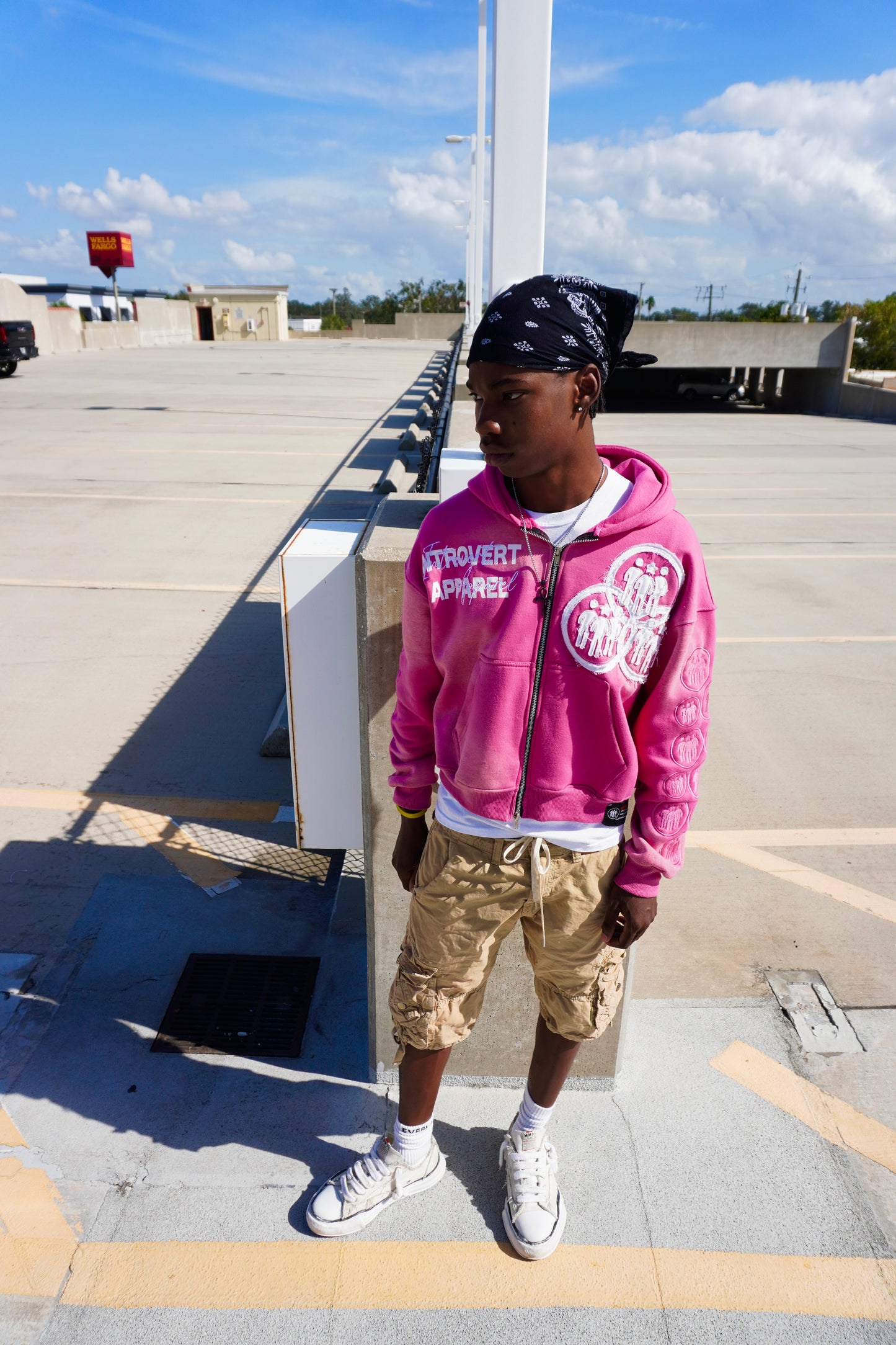 Introvert V2 Zip Up Pink