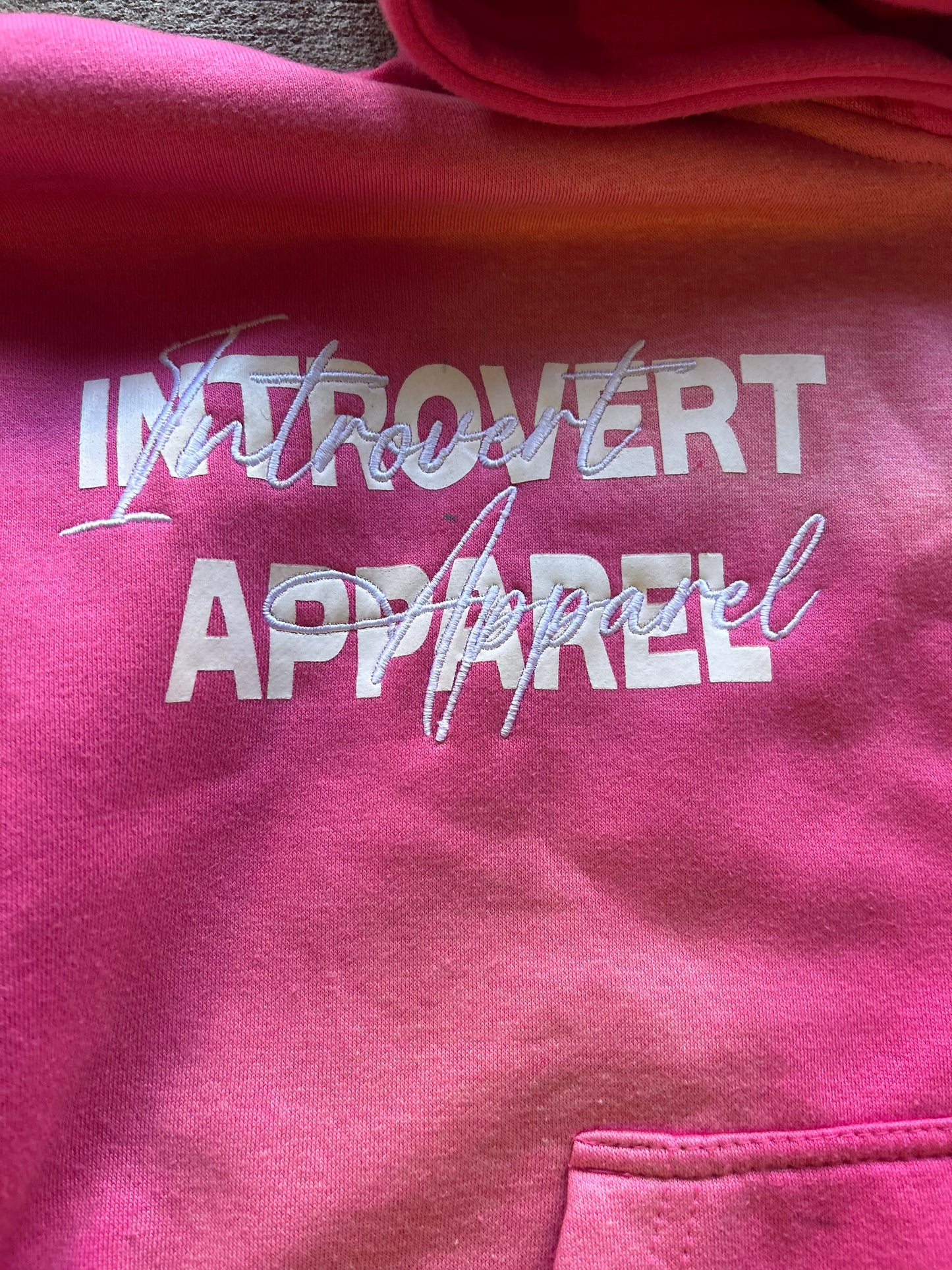 Introvert V2 Zip Up Pink