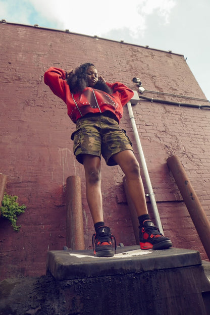 Havoc Triple Zip Up Red