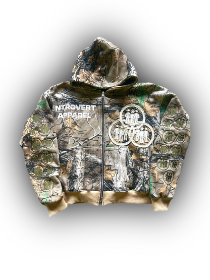 Introvert V2 Zip Up Wild Tree