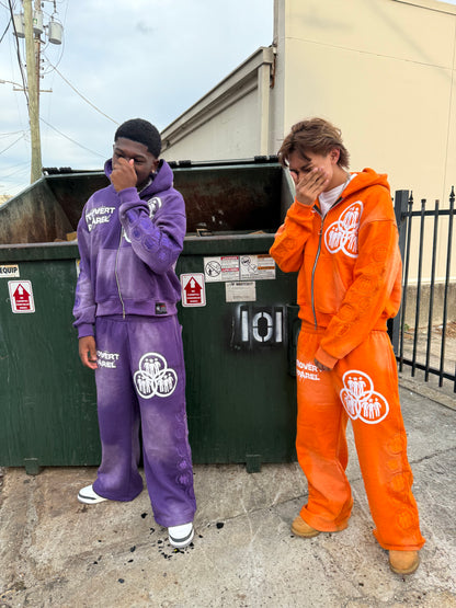 Introvert V2 Sweat Pants Purple