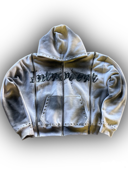 Havoc Triple Zip Up White