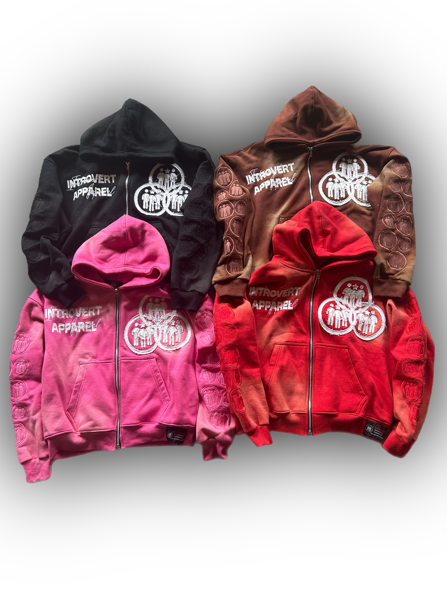 4 Introvert V2 Zip Ups Bundle