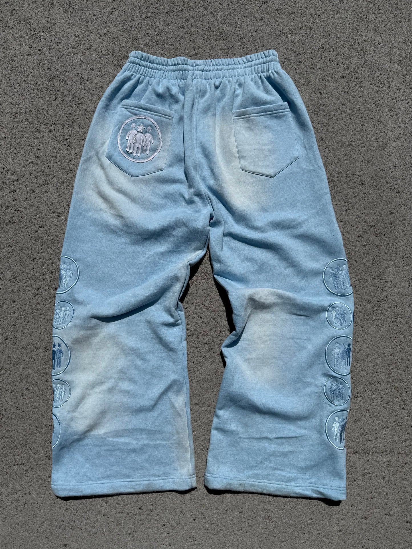Introvert V2 Sweat Pants Baby Blue