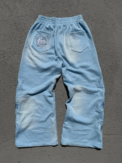 Introvert V2 Sweat Pants Baby Blue