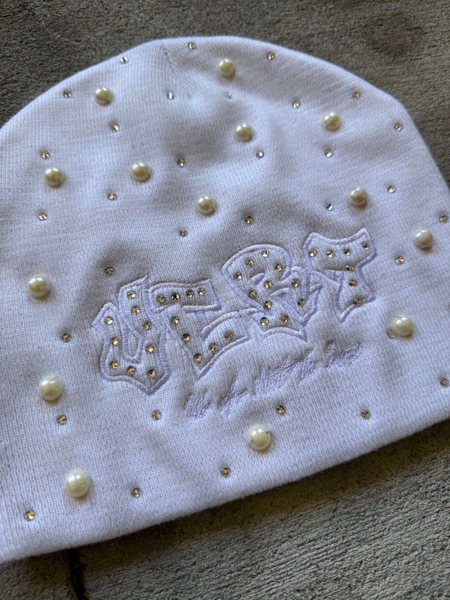 Shiner Beanie Frost White