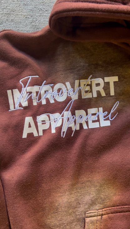 Introvert V2 Zip Up Brown