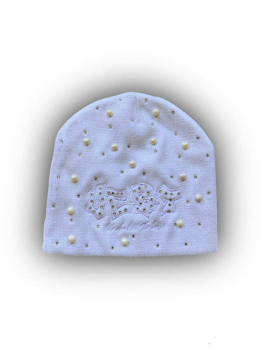 Shiner Beanie Frost White