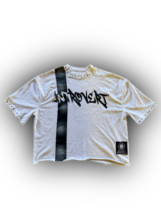 Graffiti T-Shirt Confetti White