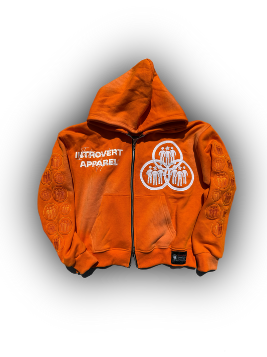 Introvert V2 Zip Up Citrus