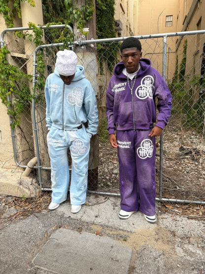 Introvert V2 Sweat Pants Baby Blue