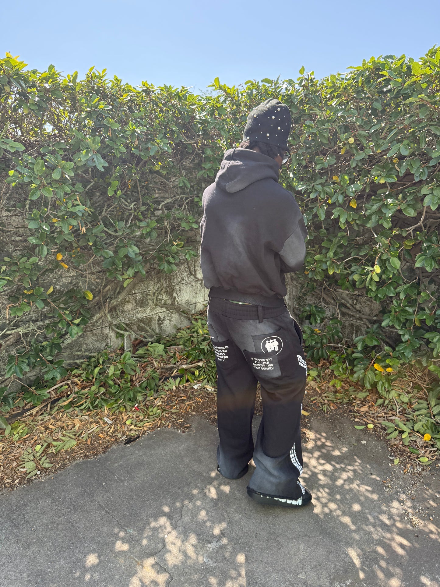 VERT Hoodie Oil Black