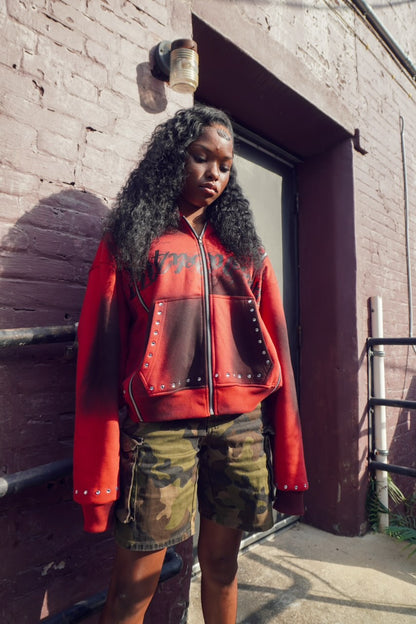 Havoc Triple Zip Up Red